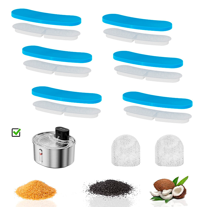 Agrega un Paquete de 6 Filtros de Repuesto